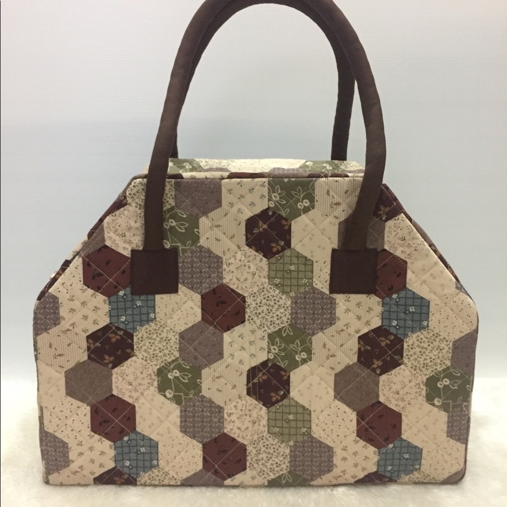 Vintage cotton travel bag